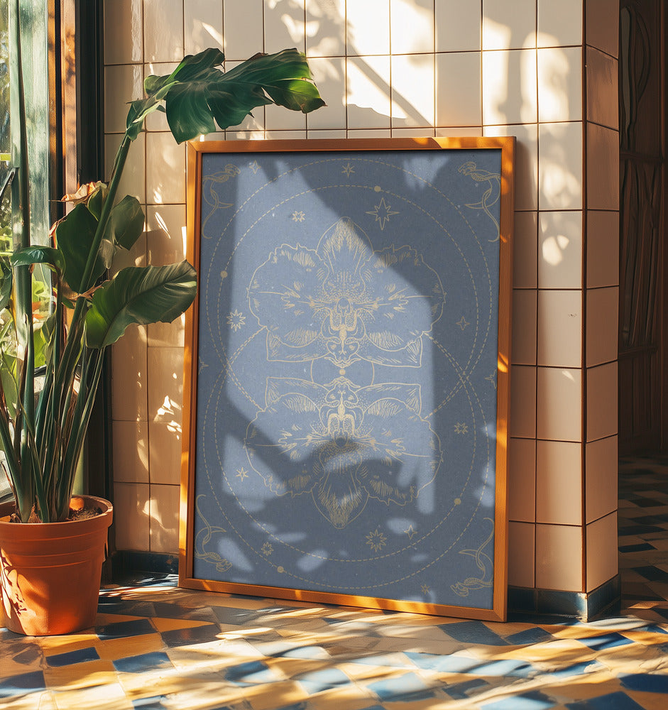 The mystical orchid | Poster