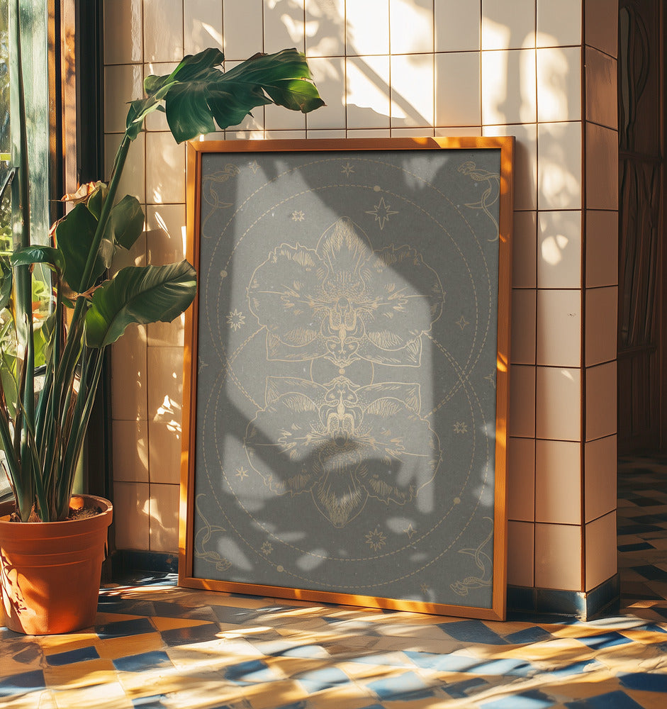 The mystical orchid | Poster