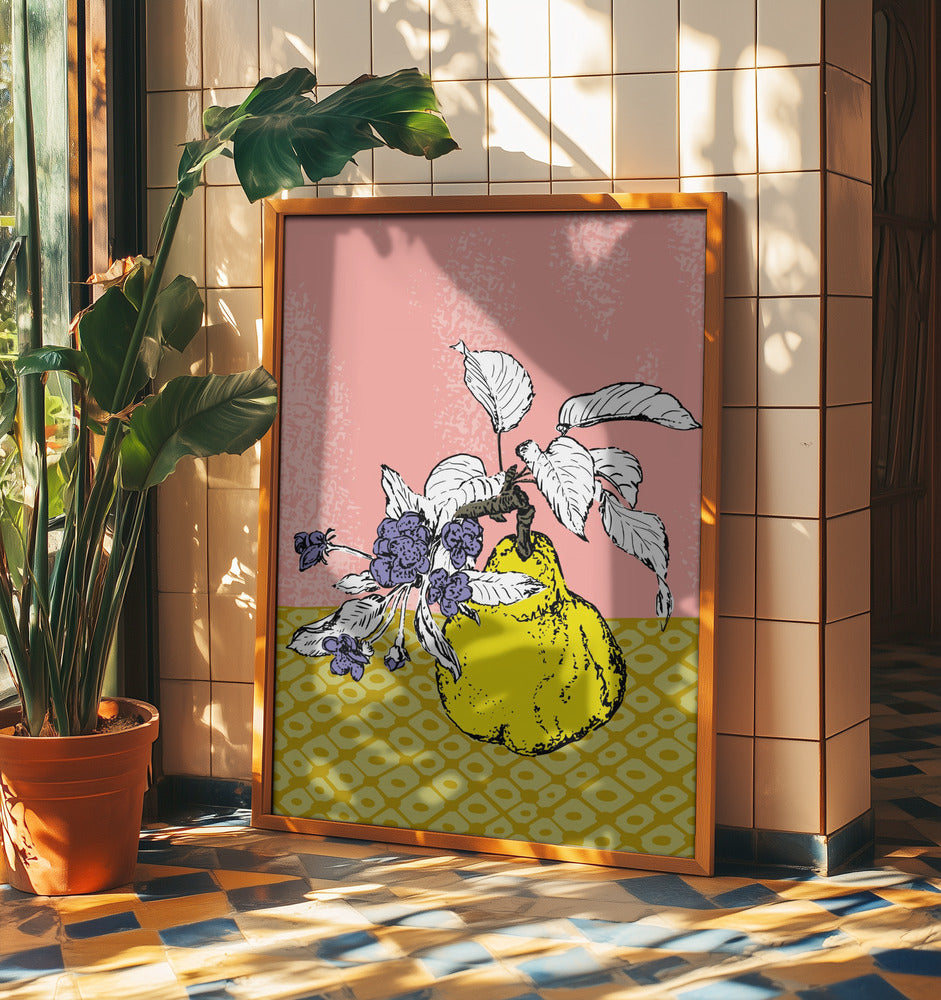 Superfrüchte – Birne Geschenk der Götter | Poster