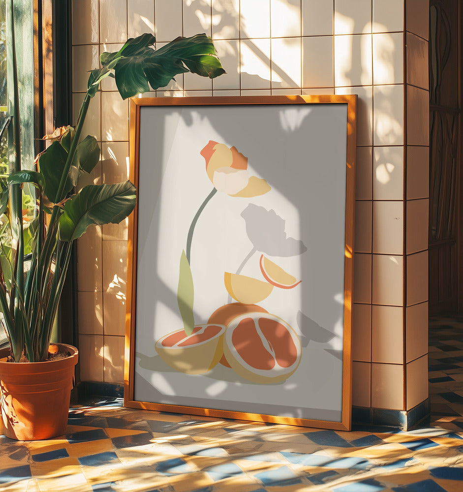 Monochrome Eleganz | Poster