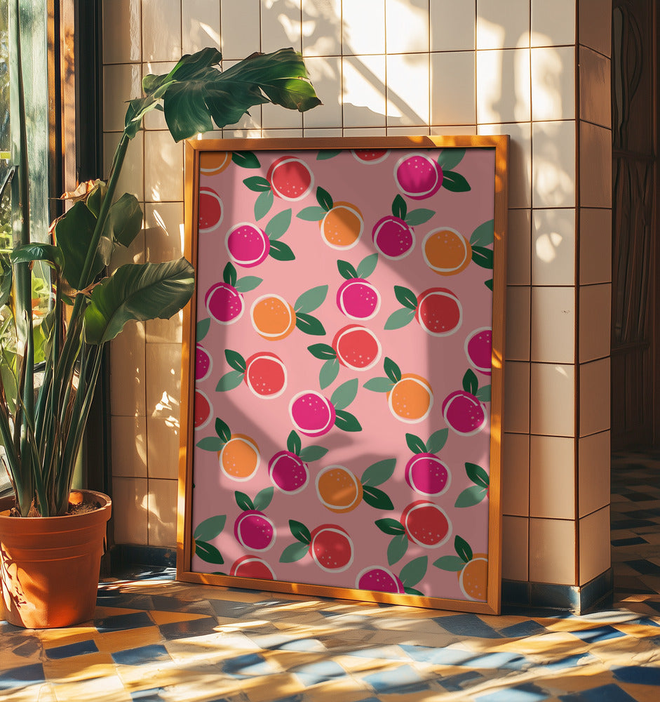 Sonnenuntergang Zitrussymphonie | Poster