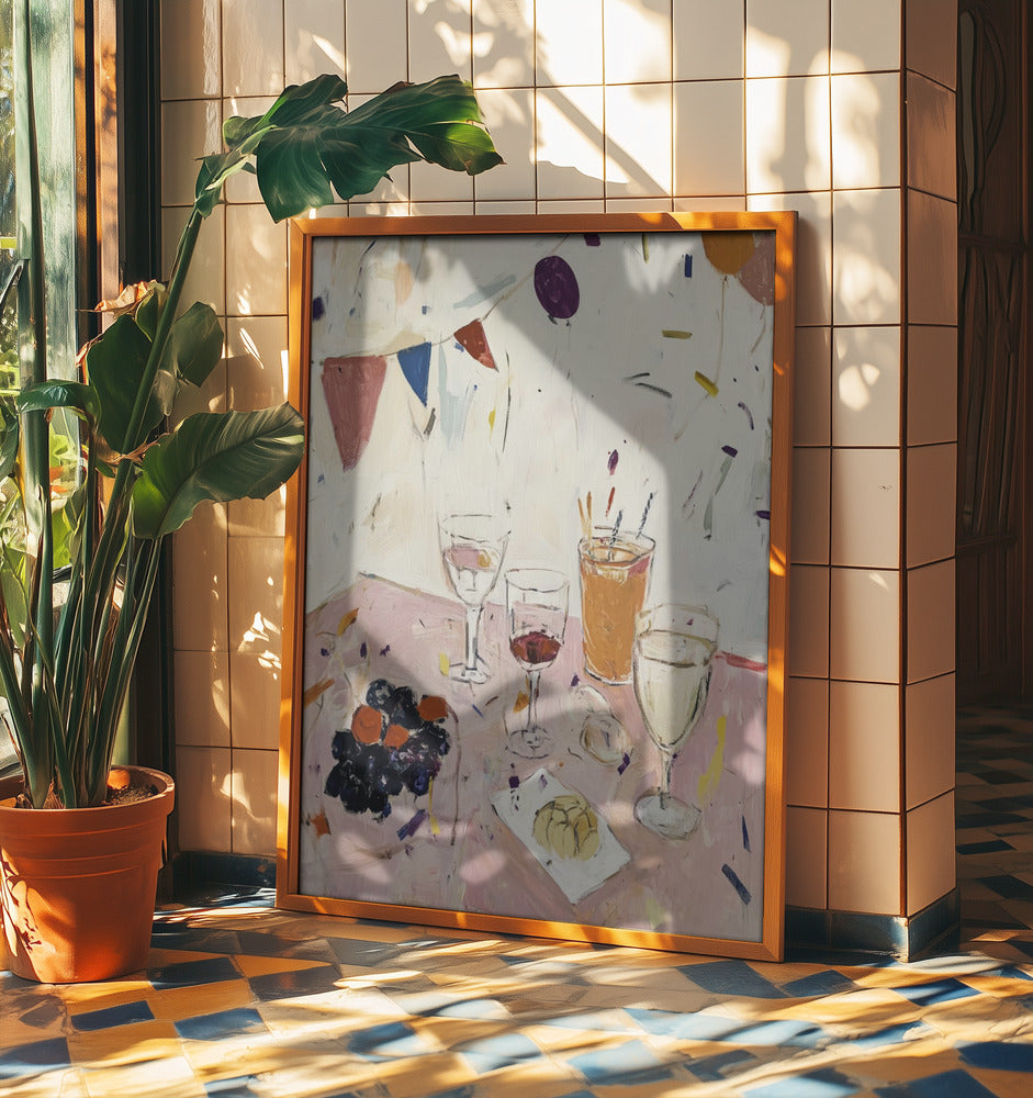 Juhla-aika nro 1 | Julisteet - Taidevedokset