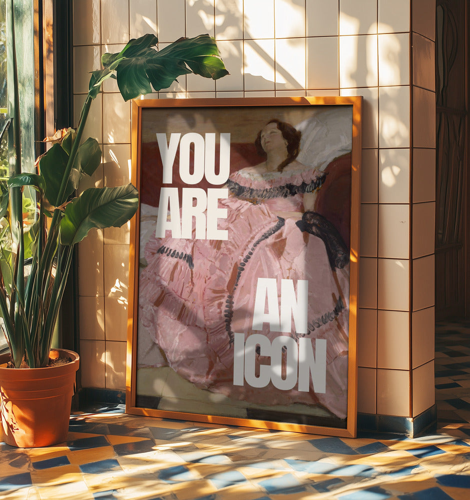 Olet ikoni | Julisteet - Taidevedokset