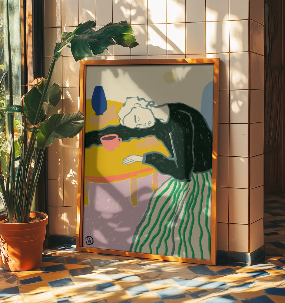 Erholsame Pause | Poster