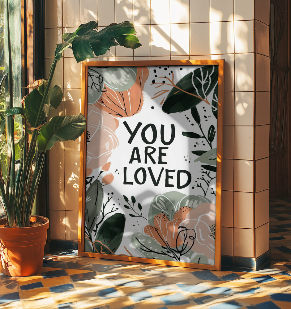 Olet rakastettu nro 02 | Julisteet - Taidevedokset