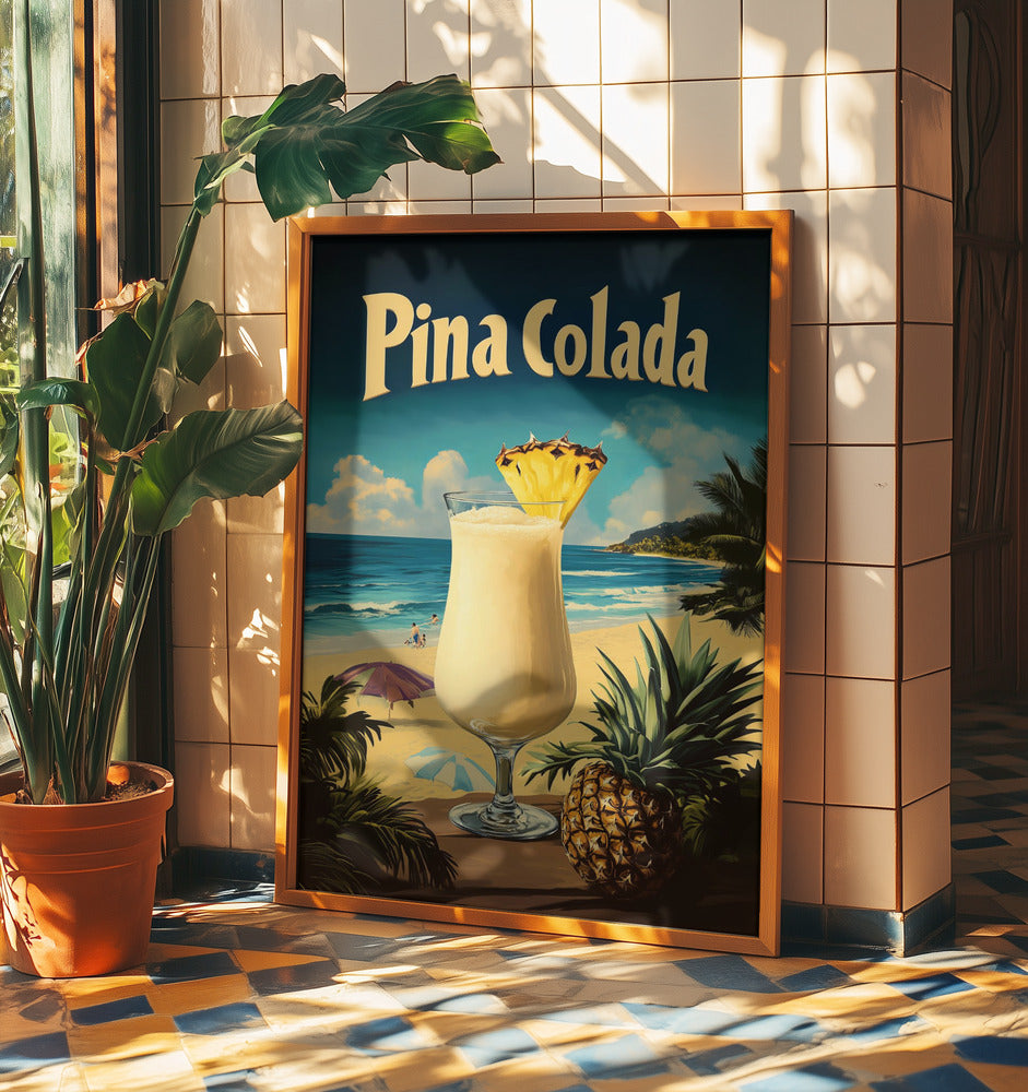 Pina Colada Vintage | Poster