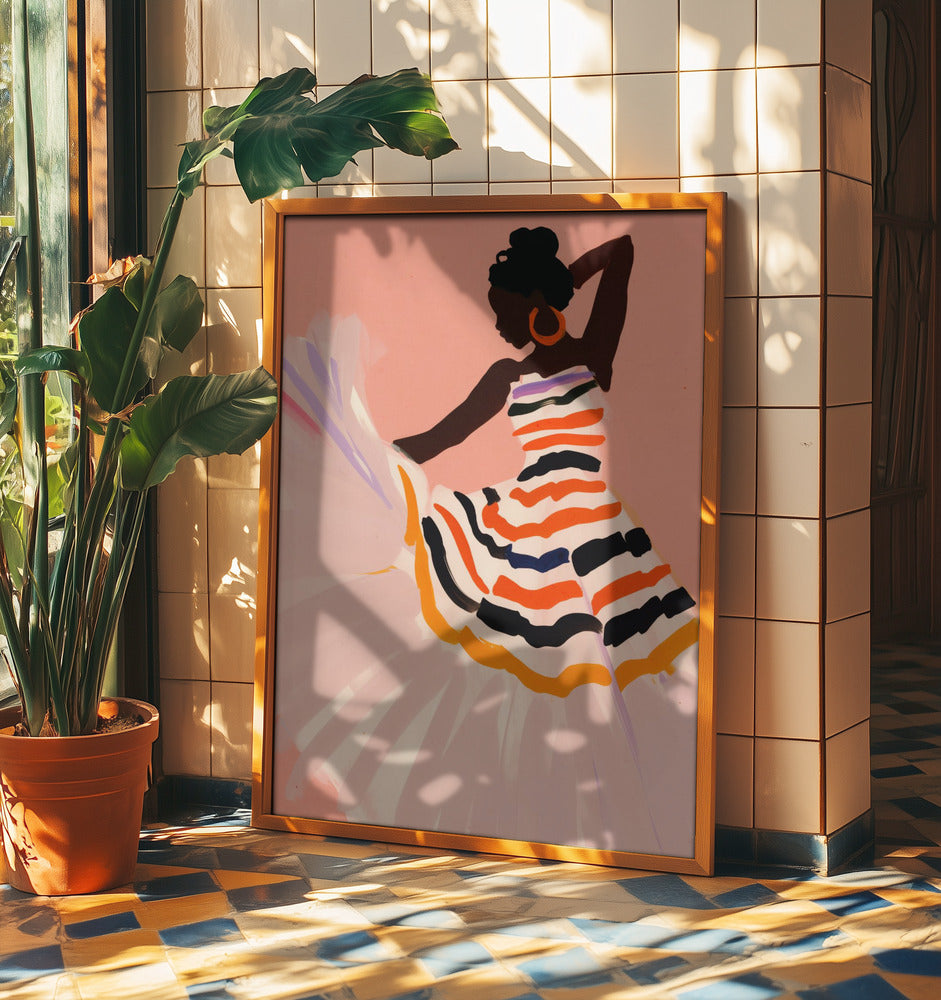 Tänzerin Flourish | Poster