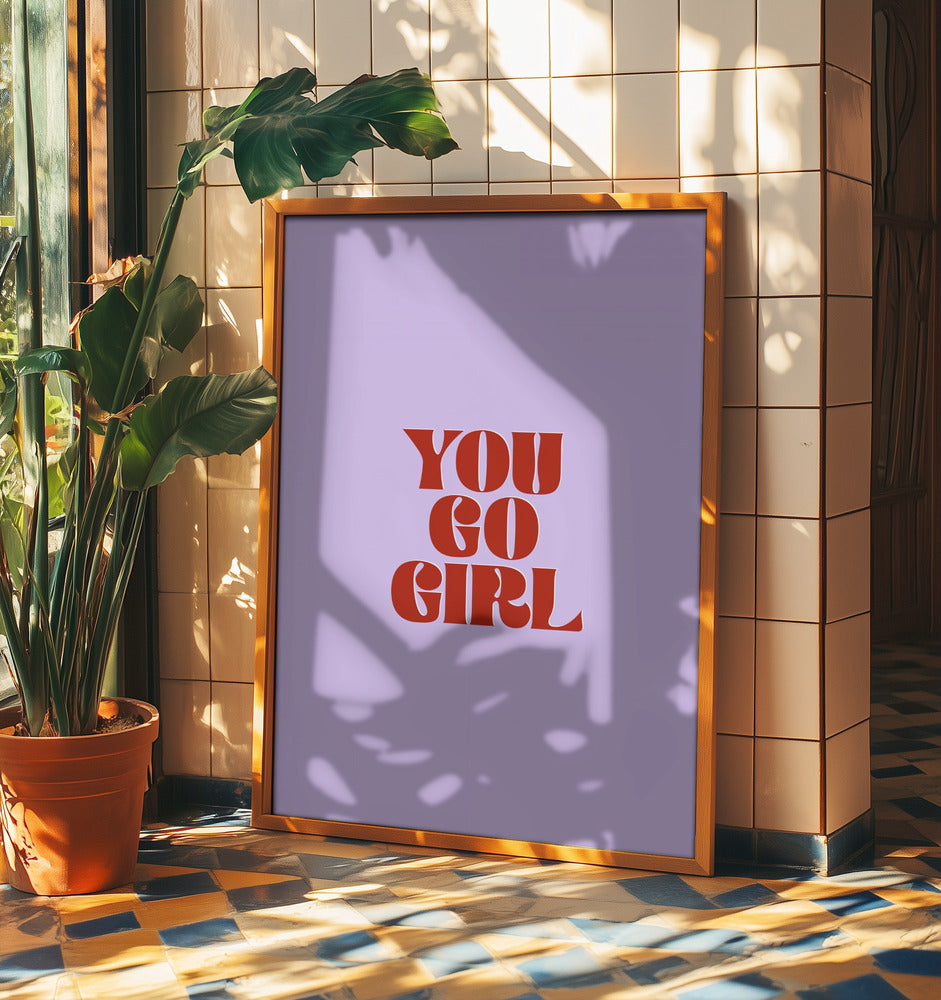 Mene tyttö | Julisteet - Taidevedokset