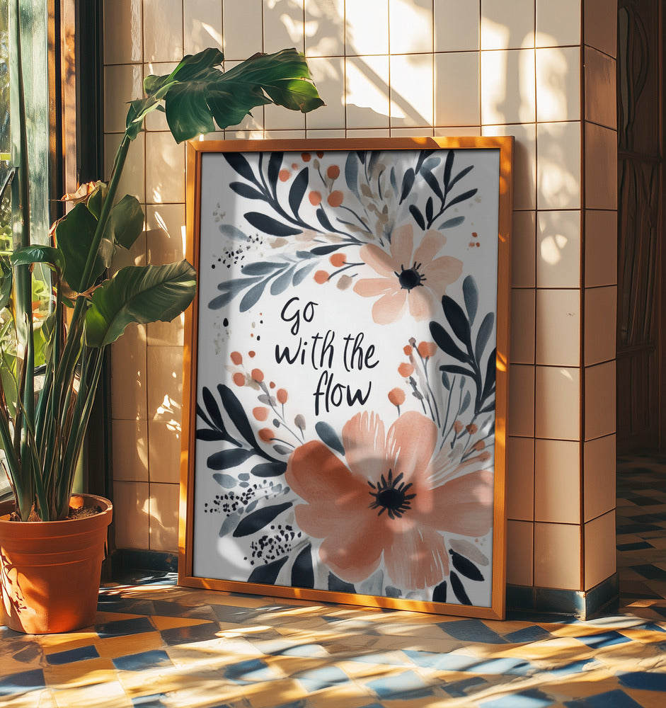 Go with the flow Nr. 02 | Poster