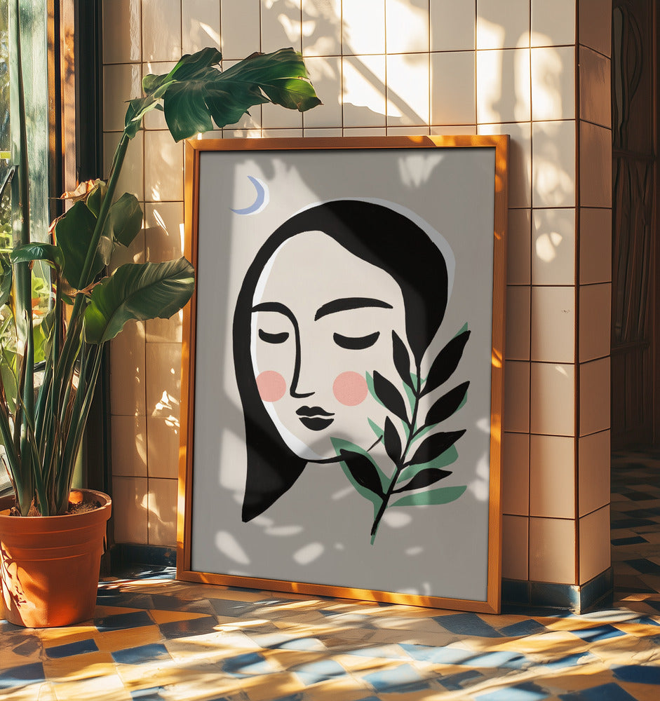 Mondschein-Gelassenheit | Poster