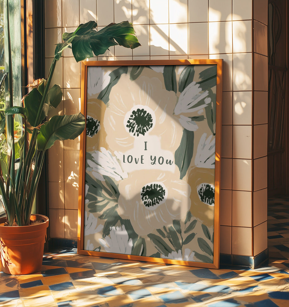 Rakastan sinua | Julisteet - Taidevedokset