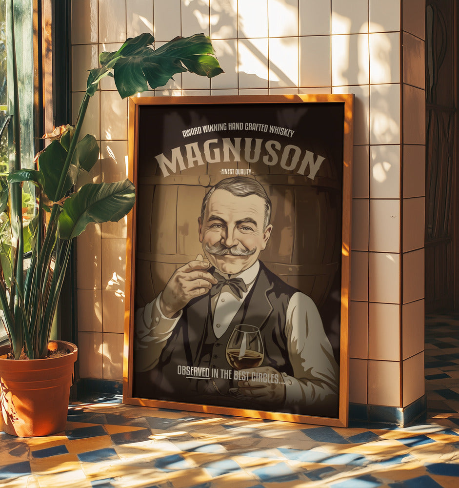 Magnuson Whiskey | Poster