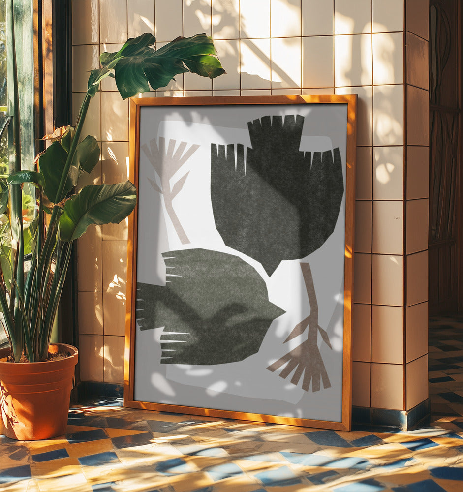 Abstract Birds Flight | Poster