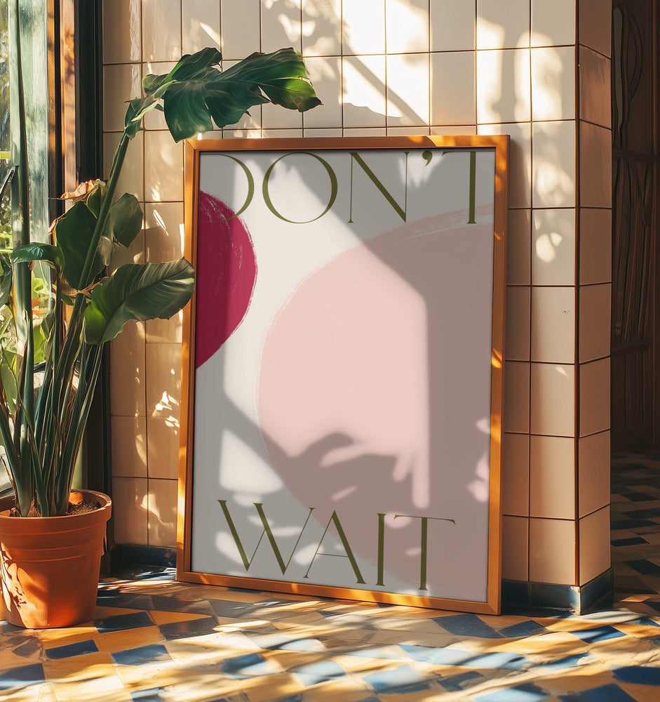 Dontwait | Poster