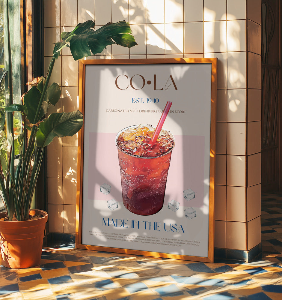 Chilled Cola Delight | Poster