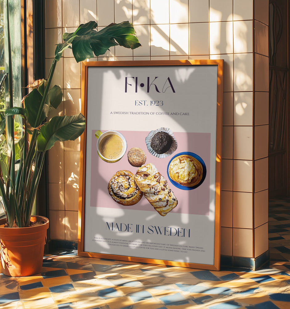 Schwedische Kaffeepause | Poster