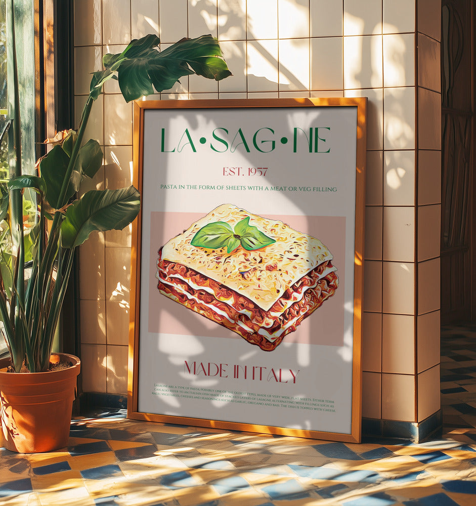 Lasagne-Schichten | Poster