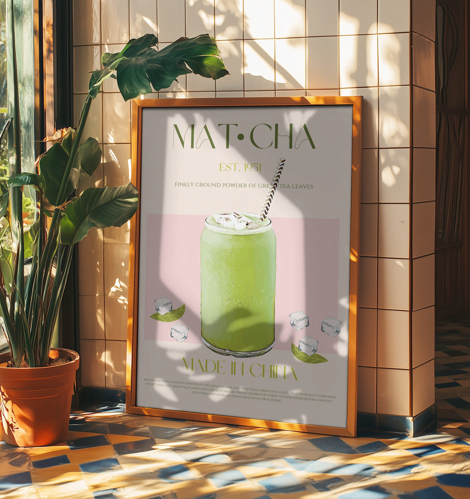 Chilled Matcha Drink | Poster