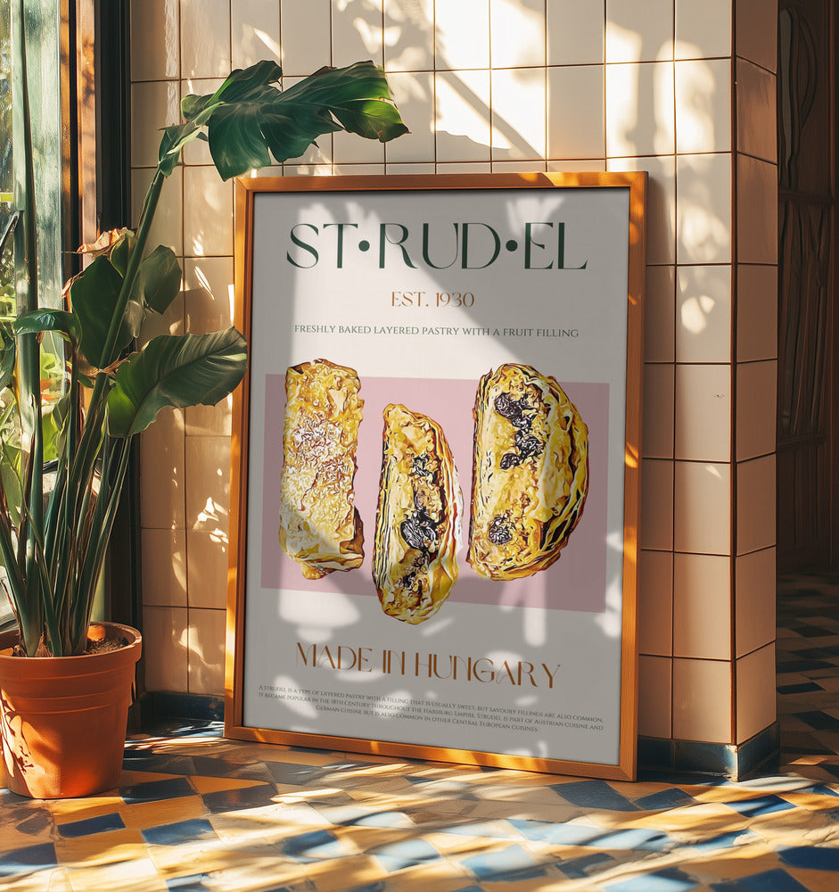 Goldene Strudelscheibe | Poster