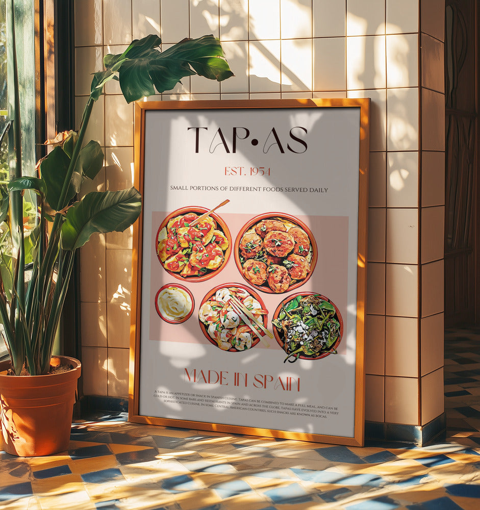 Geschmackvolle spanische Häppchen | Poster