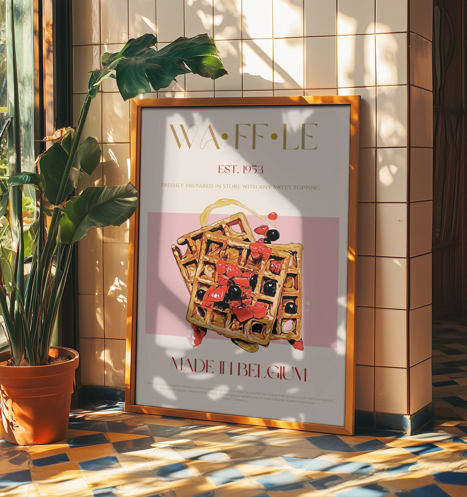 Waffeldruck | Poster