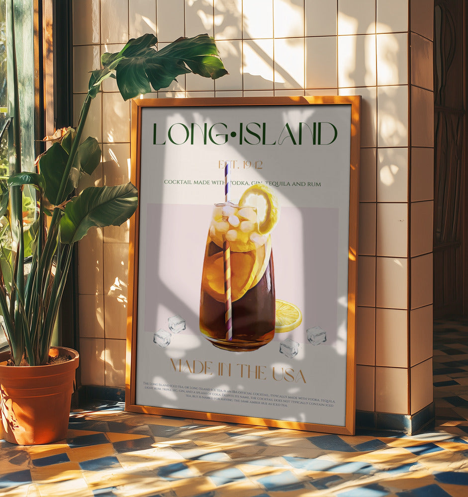 Island Cocktail Delight | Poster