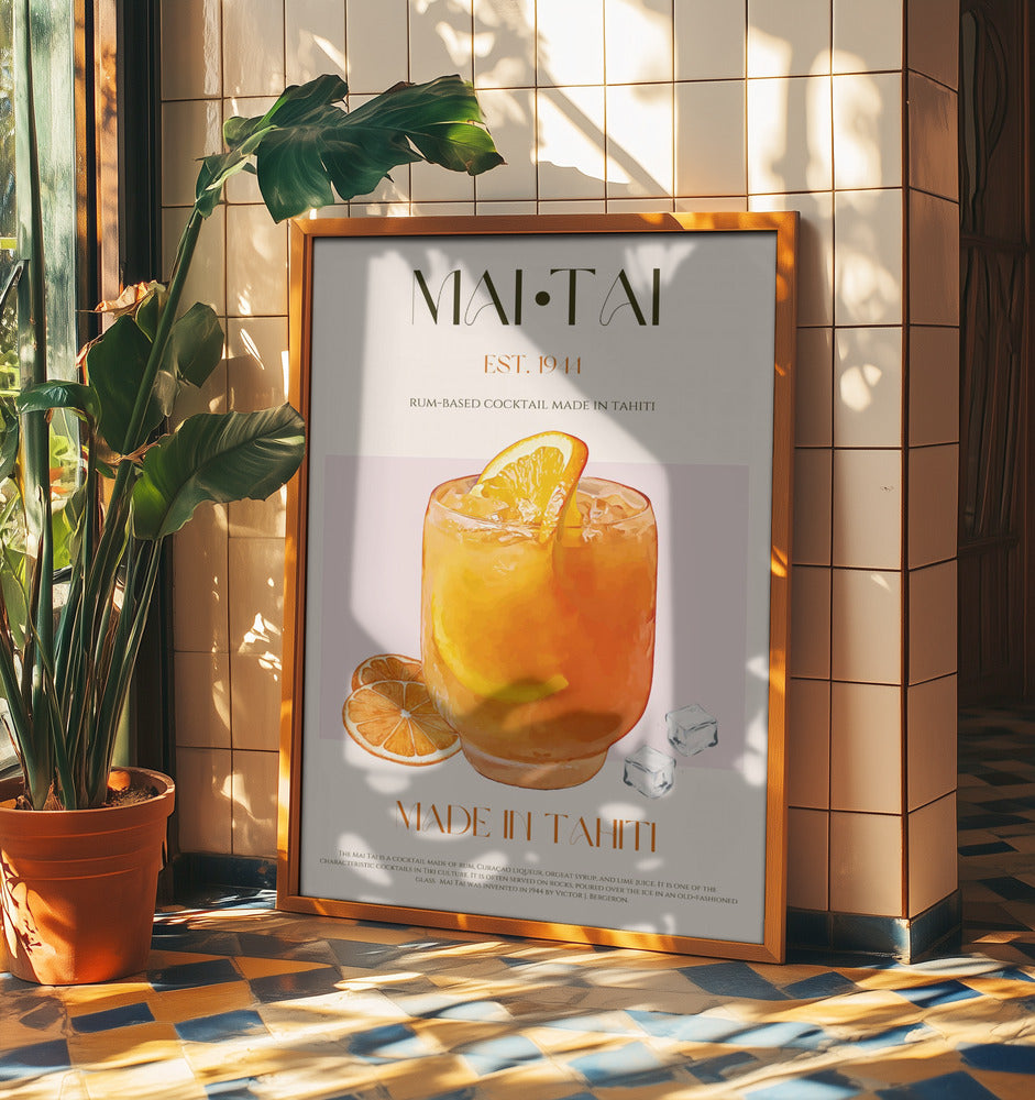 Orange Bliss Drink | Poster