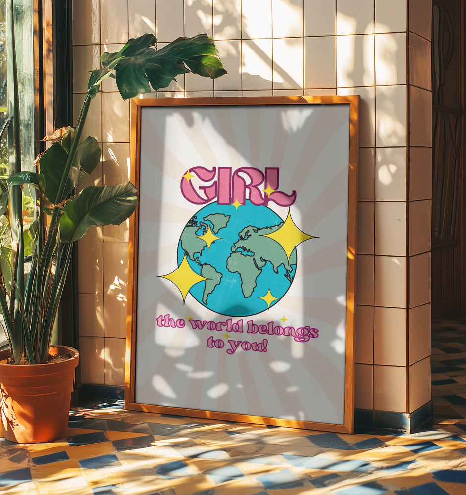 Ermächtigte Welt | Poster - Kunstdruck