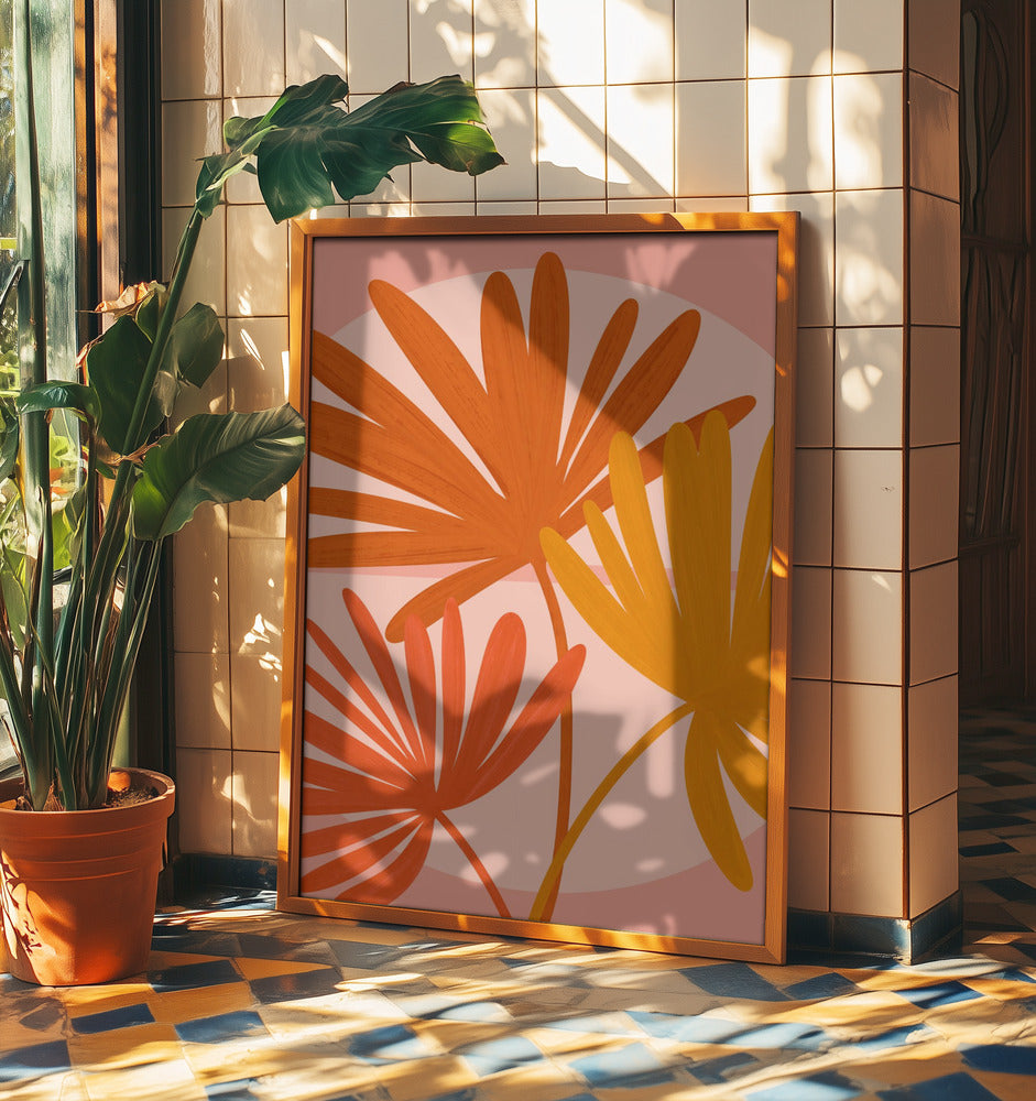 Autumn Palms | Poster