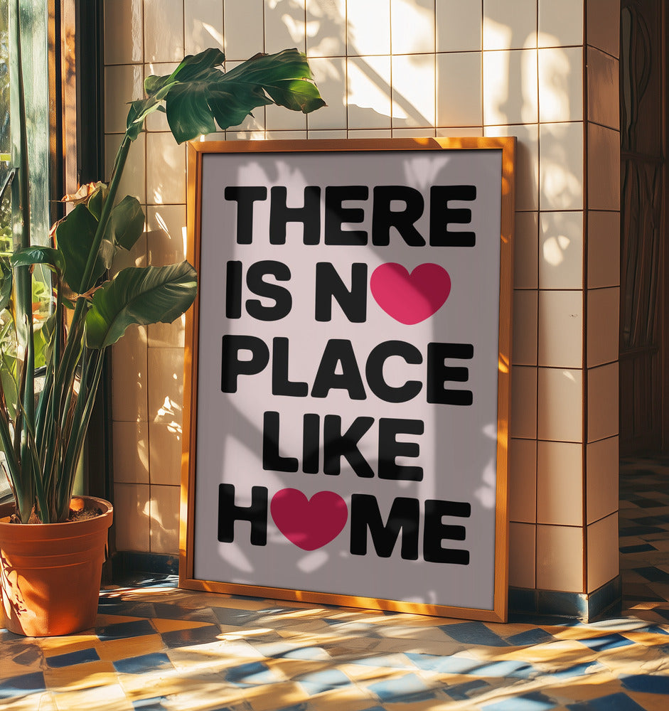 Zuhause ist es am schönsten | Poster - Kunstdruck