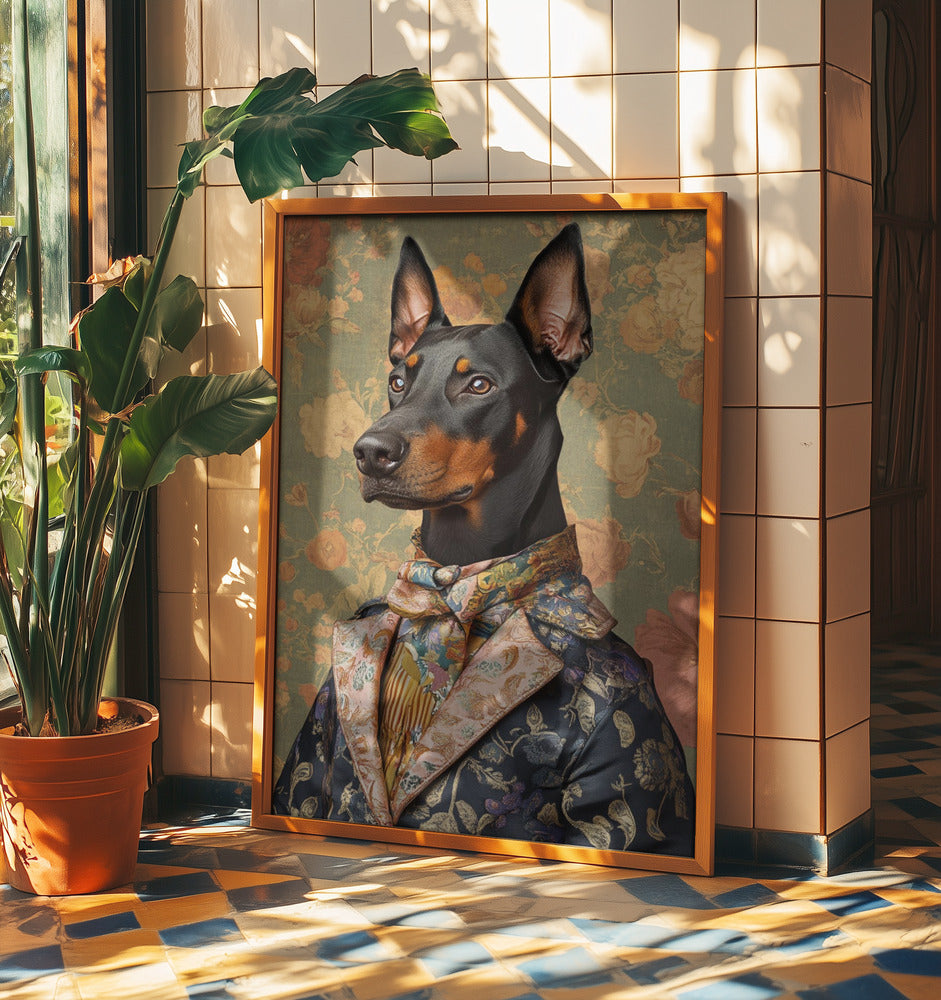 The Distinguished Doberman | Poster