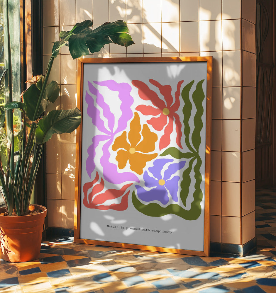 Simplicity Blooms | Poster