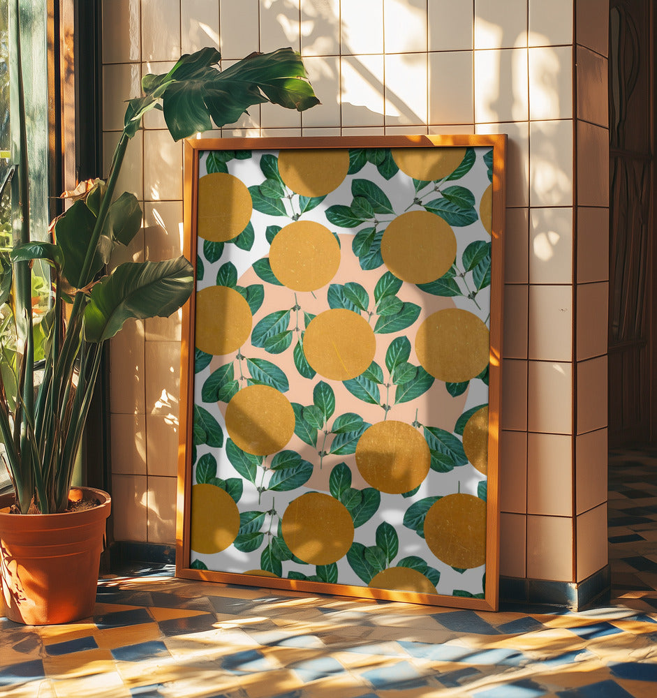Beverly Botanical Abstract Tropical | Poster