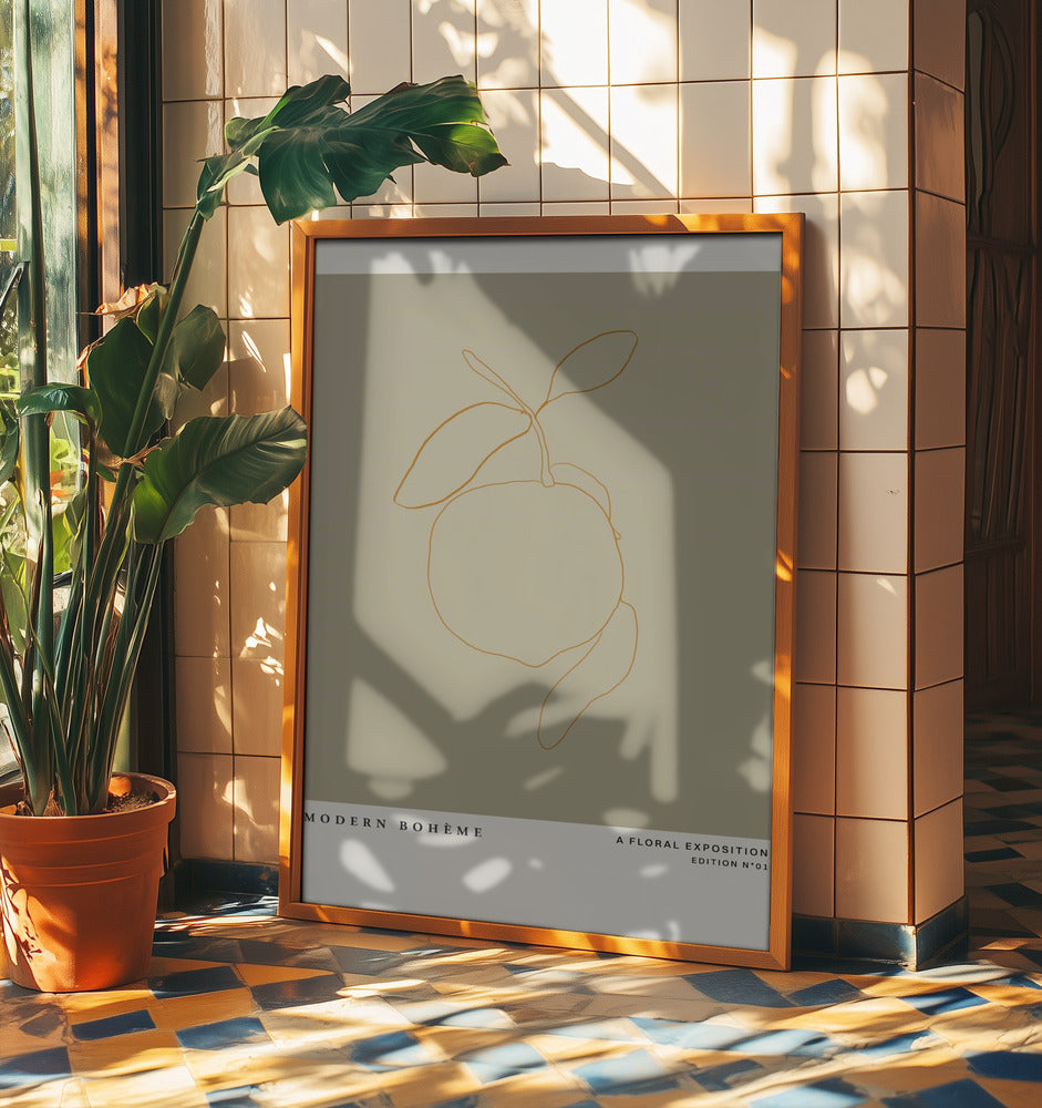 Minimalist Citrus | Poster