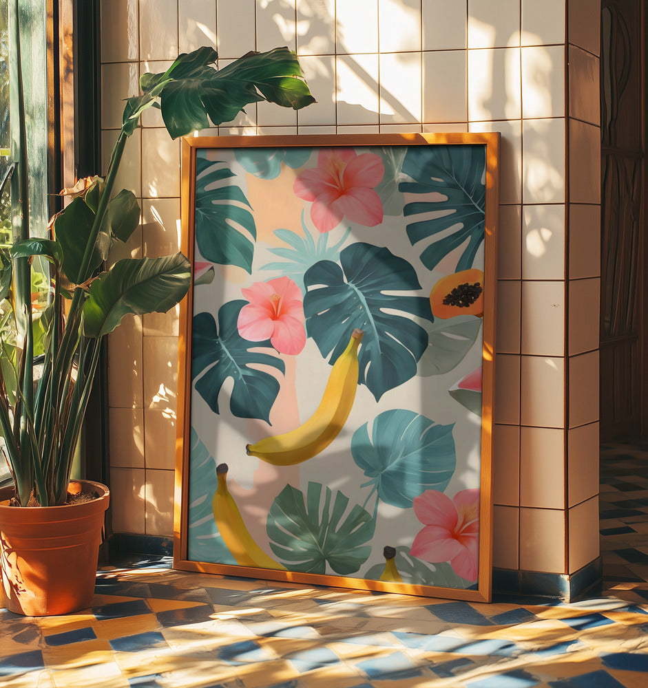 Stay Tropical, Stay Vibing | Poster