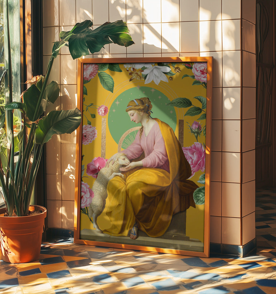 Sanftmut eine Collage | Poster