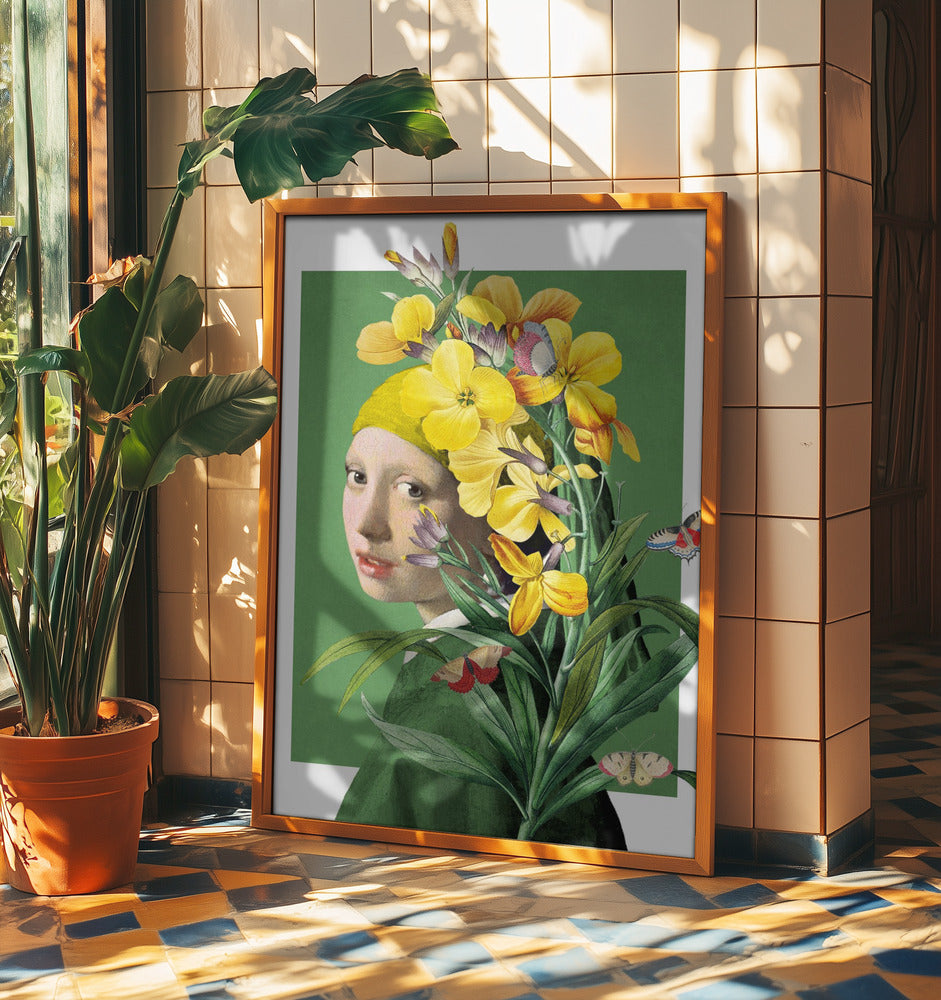 Das Mädchen mit dem Perlenohrring, Frühlingsausgabe | Poster