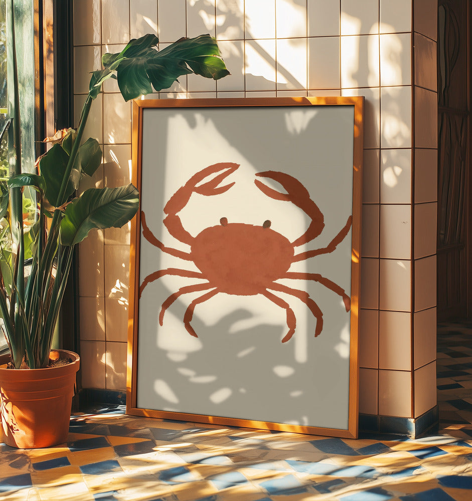 Crimson Shoreline | Poster