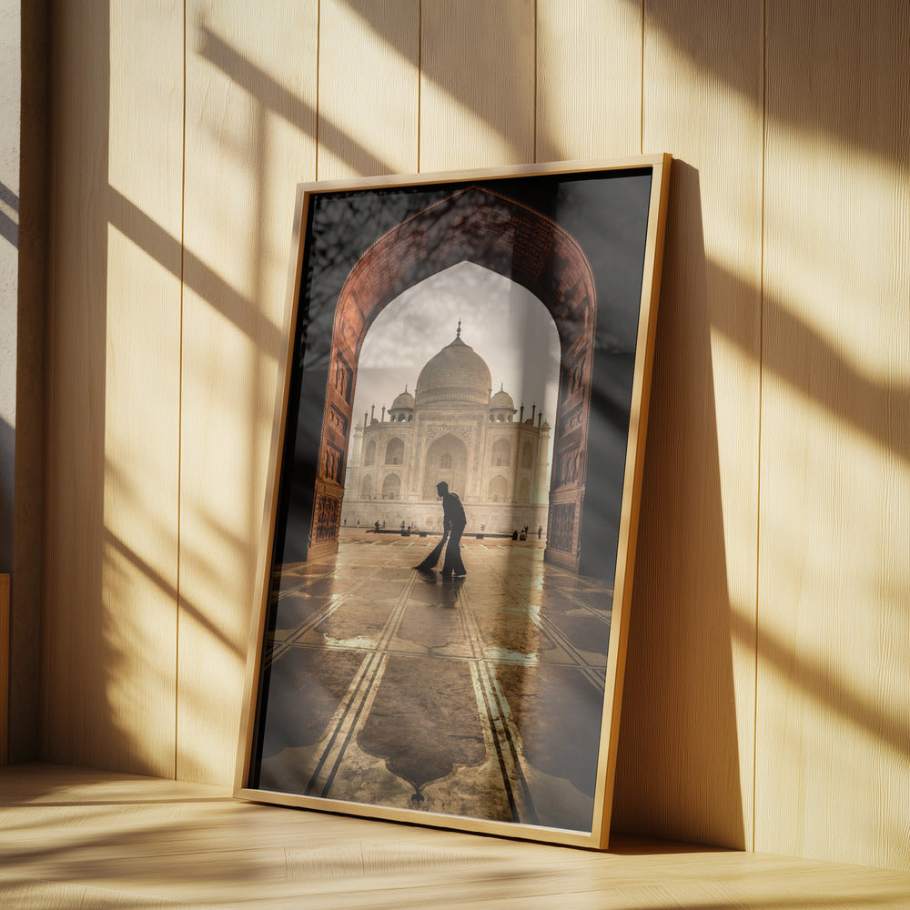 taj mahal cleaner | Poster