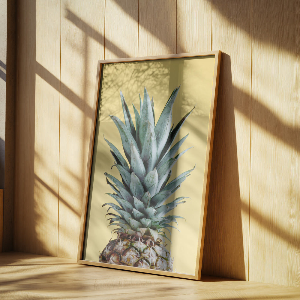 Ananas Gul 03 | Plakater - Kunsttryk