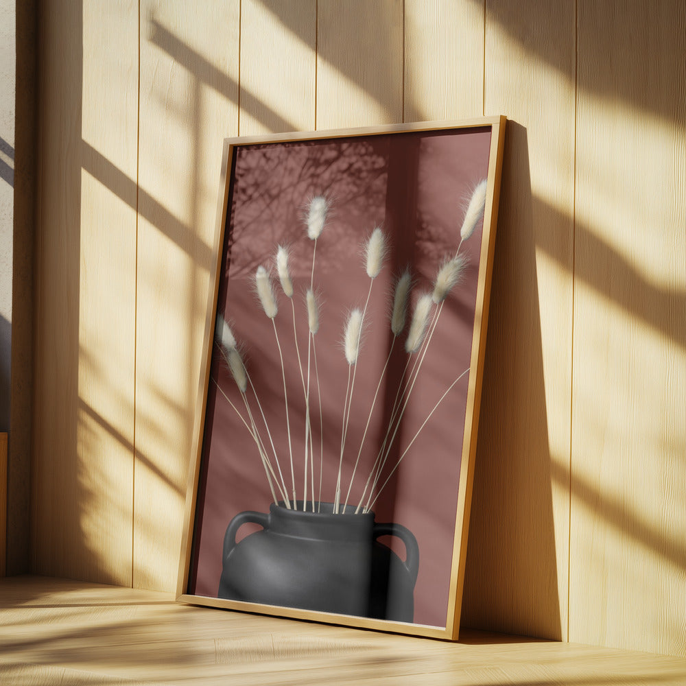 Bunny Grass Vase | Poster