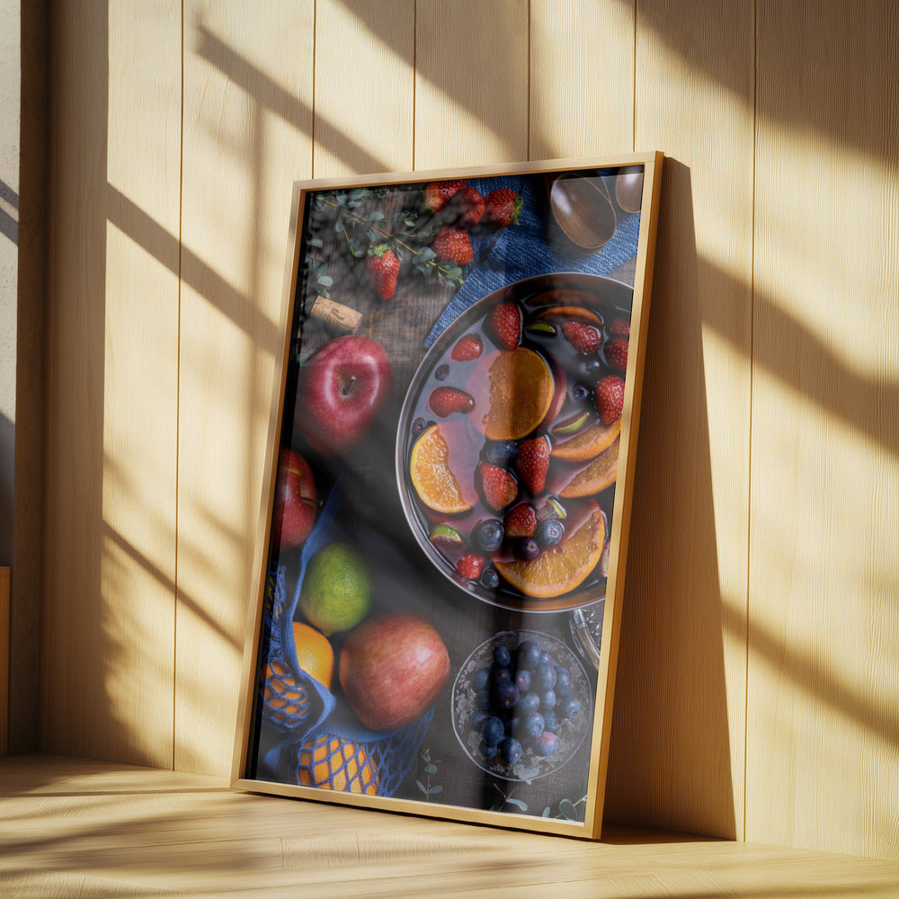 Sangria-pöytä | Julisteet - Taidevedokset