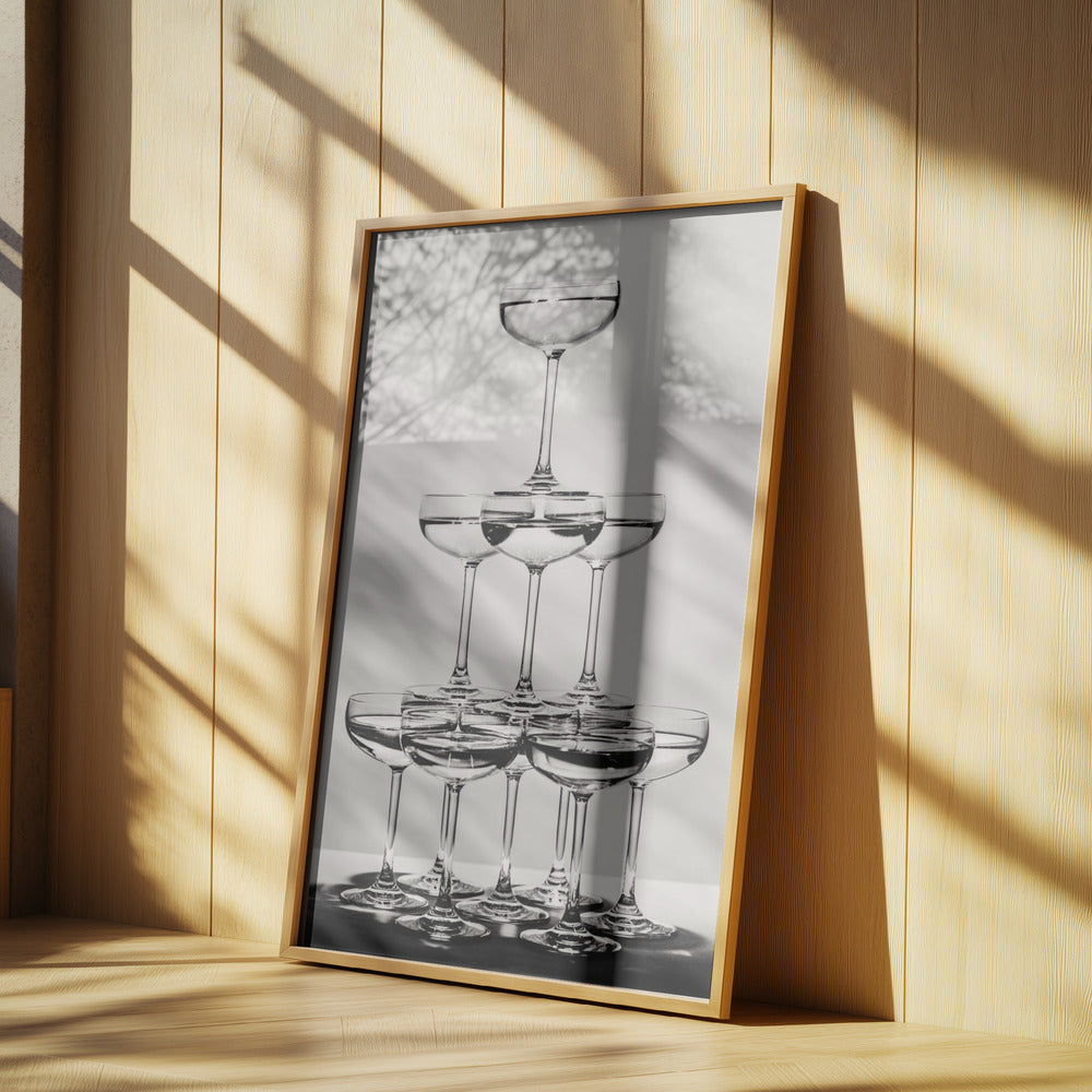 Champagne tower_6 | Poster