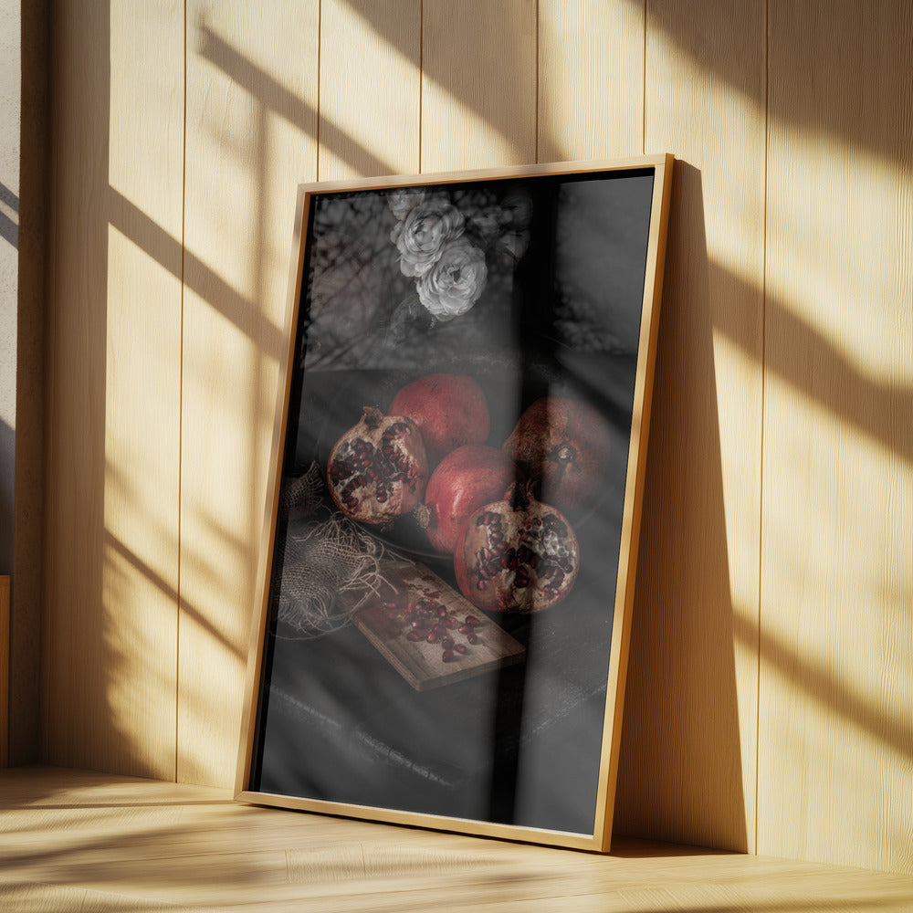 .. Granatäpfel ... | Poster - Kunstdruck