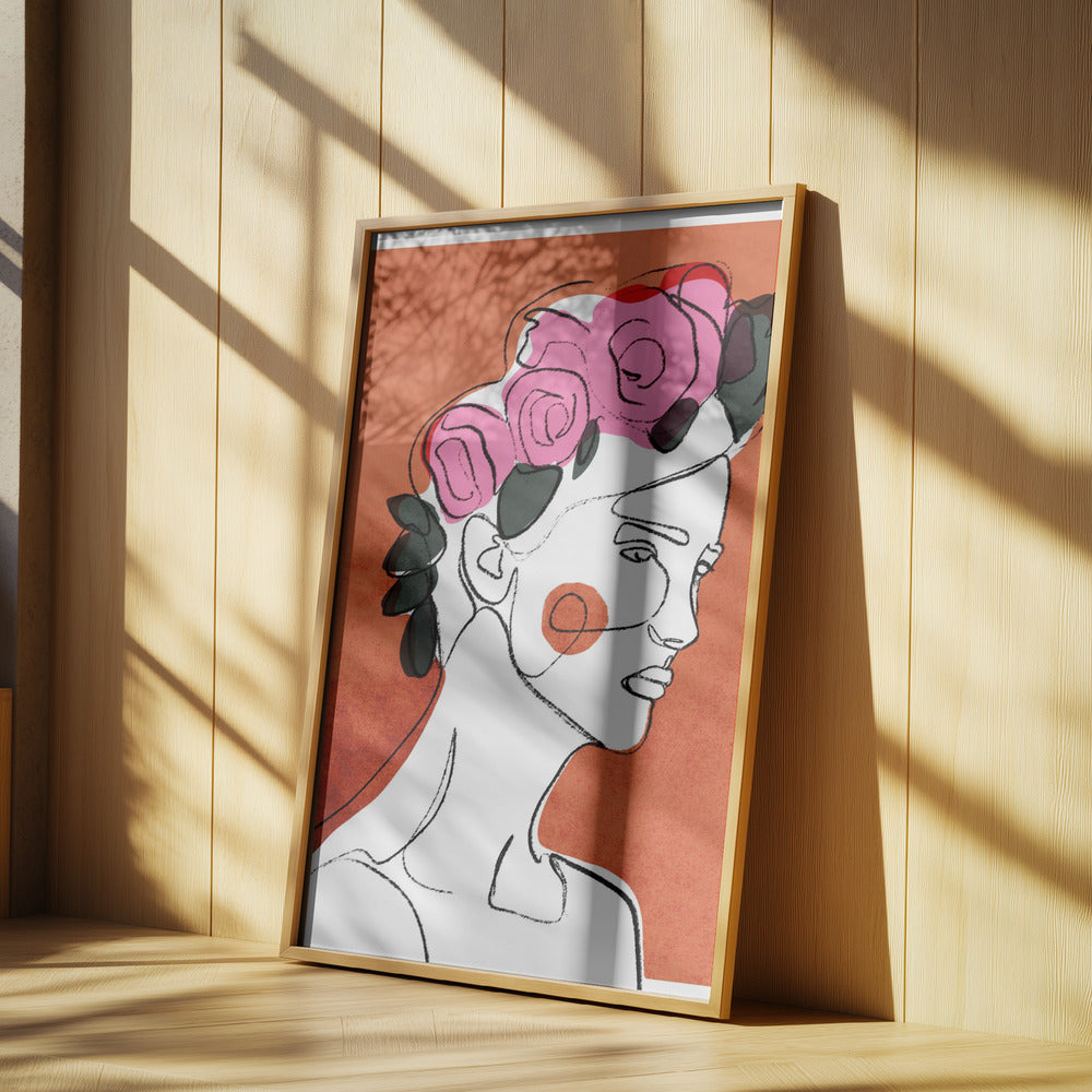 Florale Kontemplation | Poster