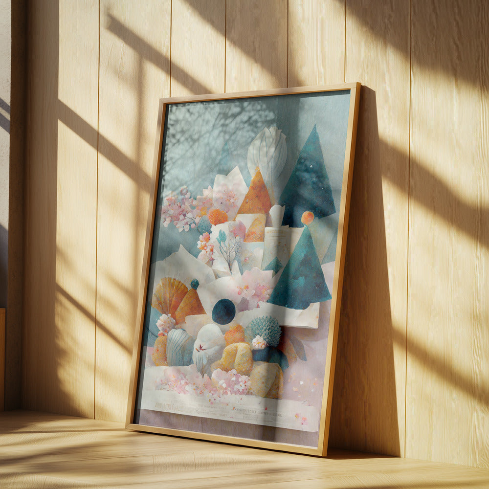 Wunderliche Blütenlandschaft | Poster