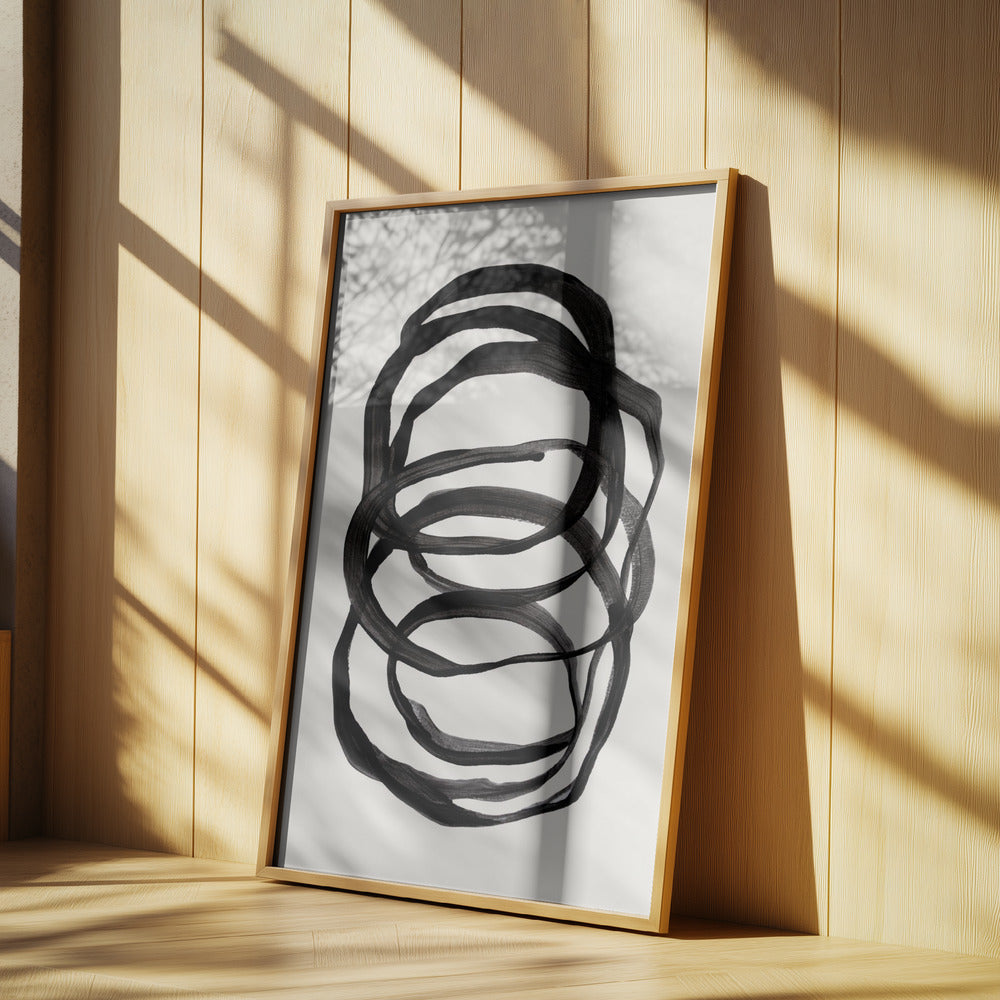 Abstrakte Linien II | Poster - Kunstdruck