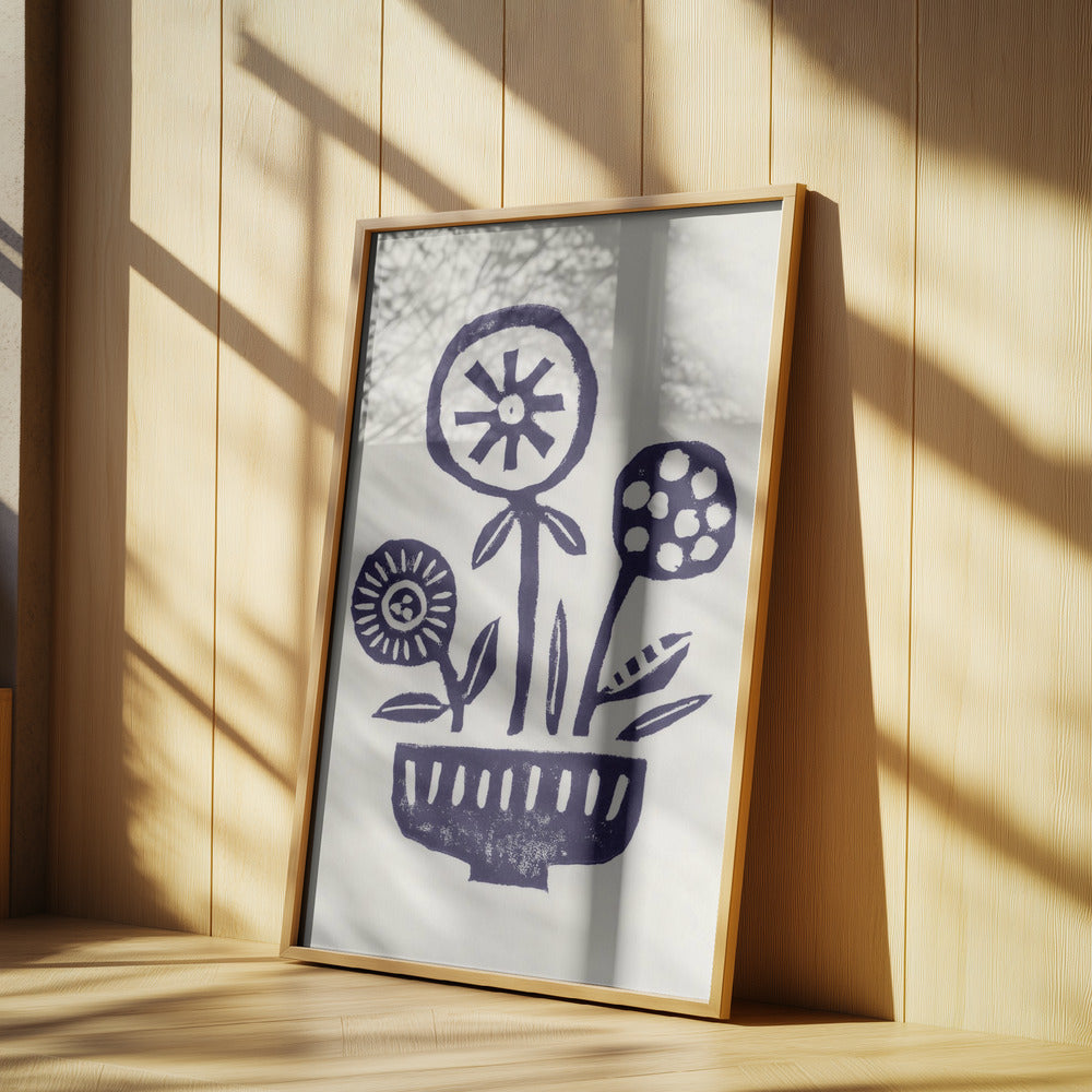 Einheimische Blumen | Poster - Kunstdruck