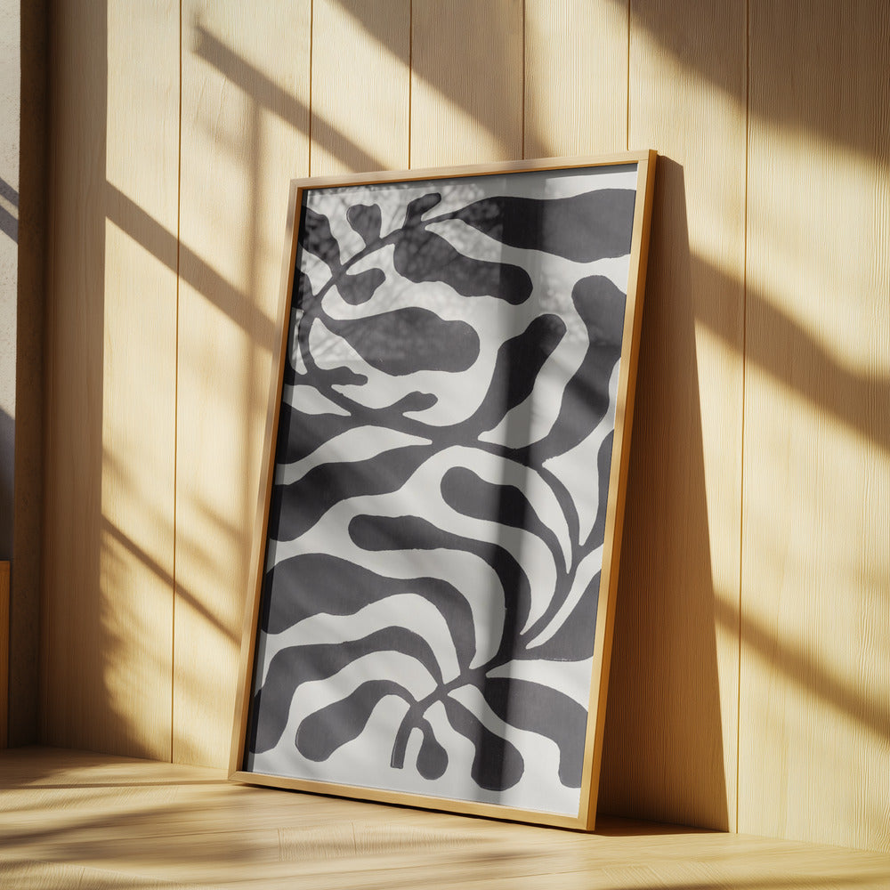 Pianta dalle cento foglie n. 21 / Stampa su linoleum | Poster - Stampe d’Arte