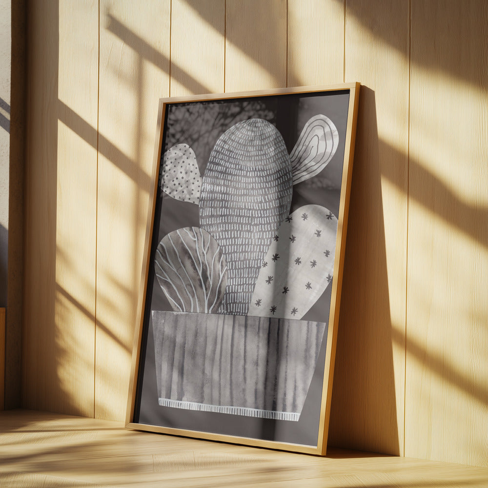 Kleiner Kaktus | Poster - Kunstdruck